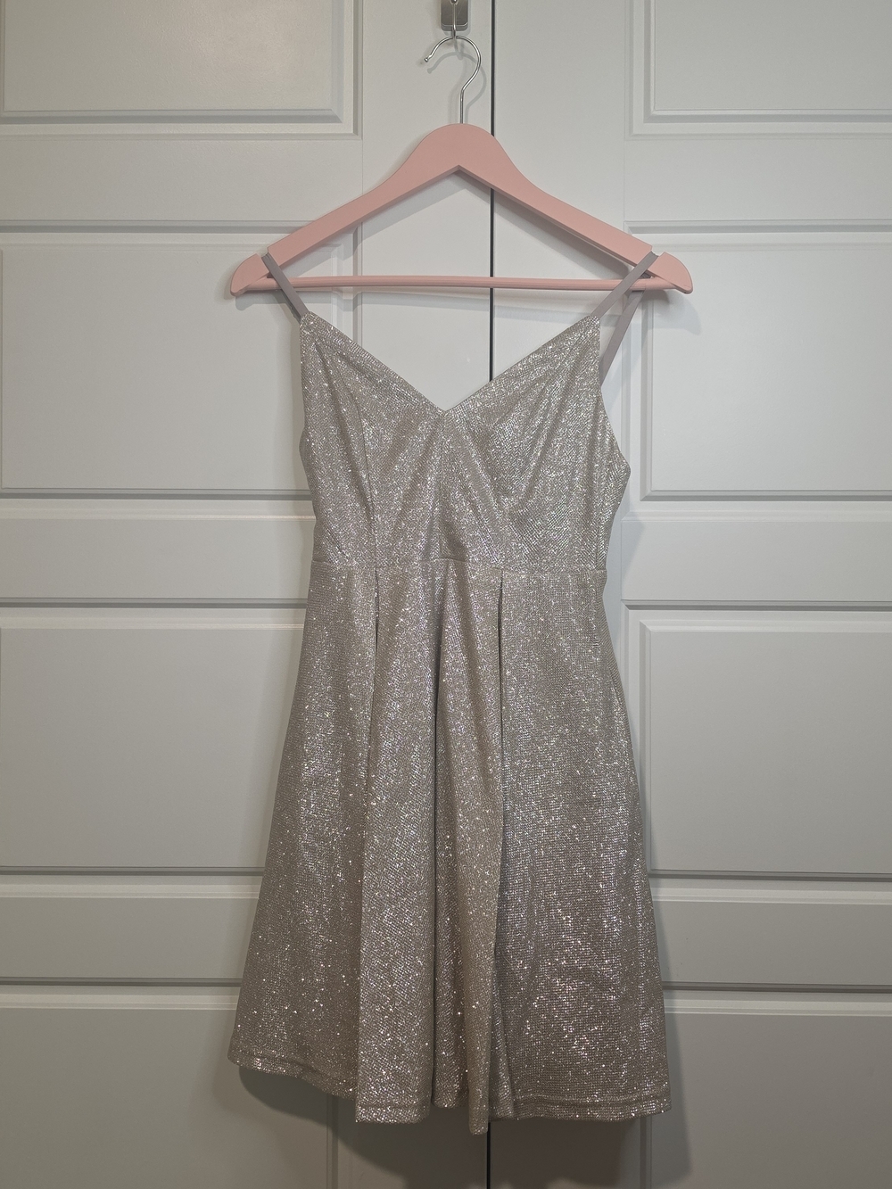 Lulus Lookout Weekend Gold Spaghetti Strap Semi-formal Dress size XS